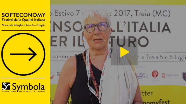 FESTIVAL SOFT ECONOMY 2017 - Intervista a Marinella Sclavi
